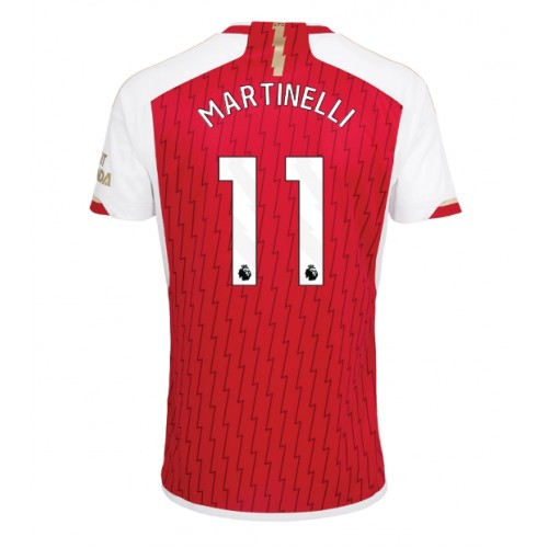 Pánský Fotbalový dres Arsenal Gabriel Martinelli #11 2023-24 Domácí Krátký Rukáv